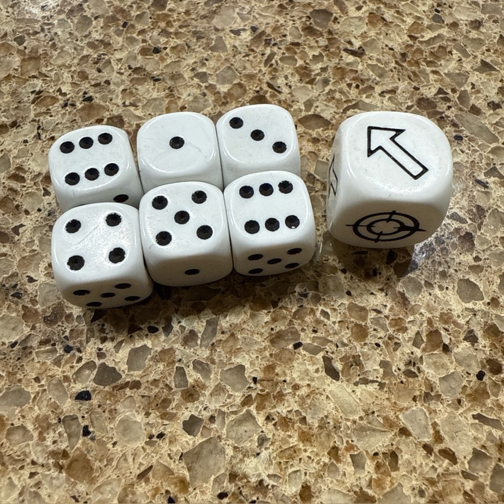 Warhammer Scatter Dice by Games Workshop